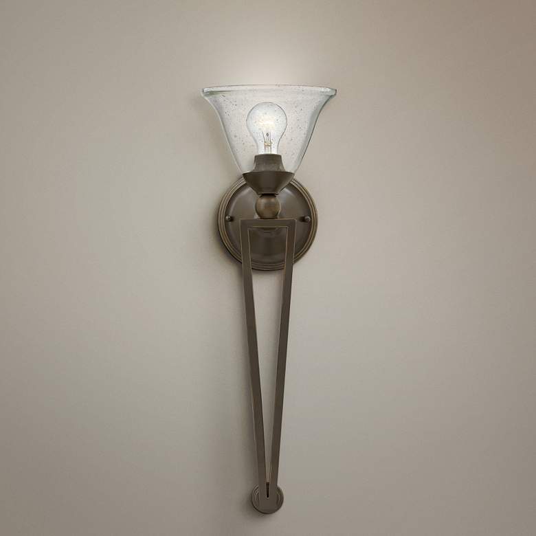 Image 1 Hinkley Bolla 26" High Olde Bronze Wall Sconce