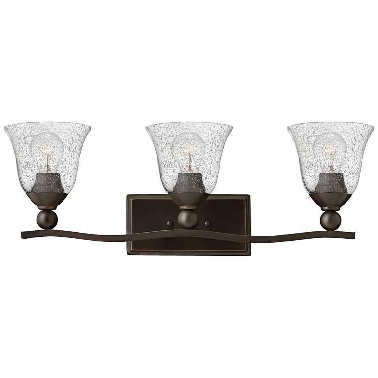 Image 2 Hinkley Bolla 26 inch Wide Olde Bronze 3-Light Bath Light