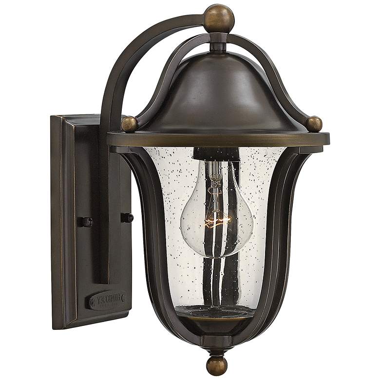 Image 1 Hinkley Bolla 7 1/4" Wide Olde Bronze Outdoor Wall Light
