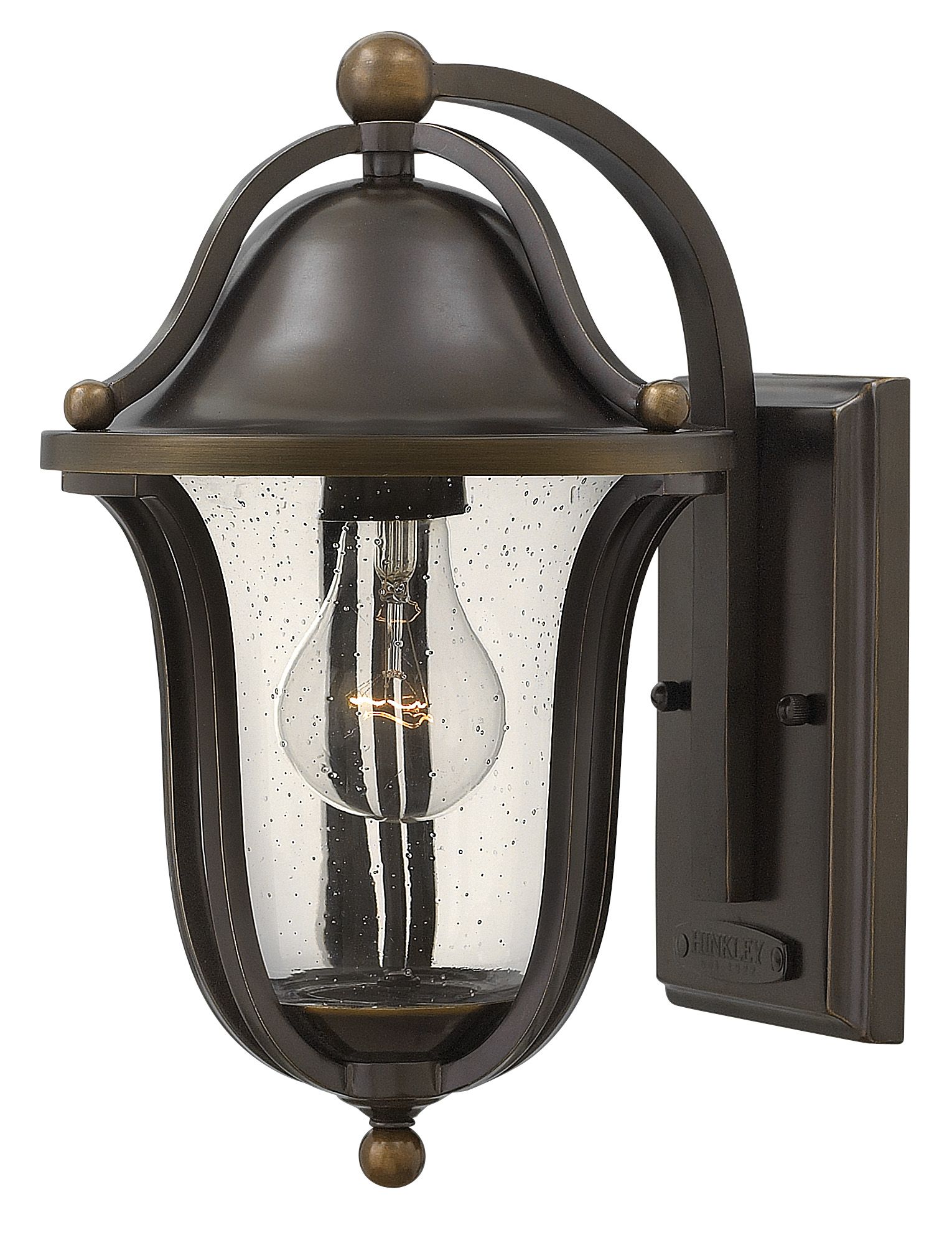 Image 2 Hinkley Bolla 7 1/4" Wide Olde Bronze Outdoor Wall Light more views