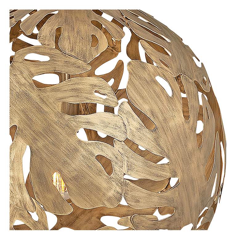 Image 3 Hinkley Botanica 24" Wide Burnished Gold Orb Pendant Light more views