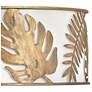 4_Hinkley Botanica 25" Wide Burnished Gold Drum Chandelier more views