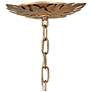 6_Hinkley Botanica 25" Wide Burnished Gold Drum Chandelier more views
