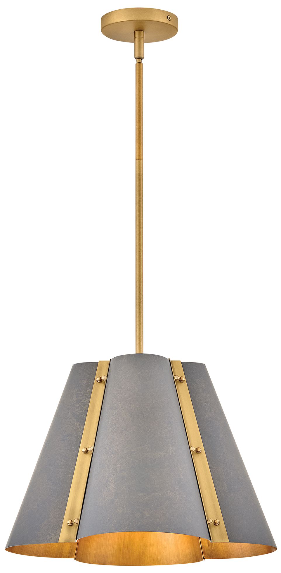 Hinkley Bowman Medium Pendant 16" Slate Bronze