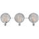 Hinkley Boyer 26 3/4"W Polished Nickel 3-Light Bath Light