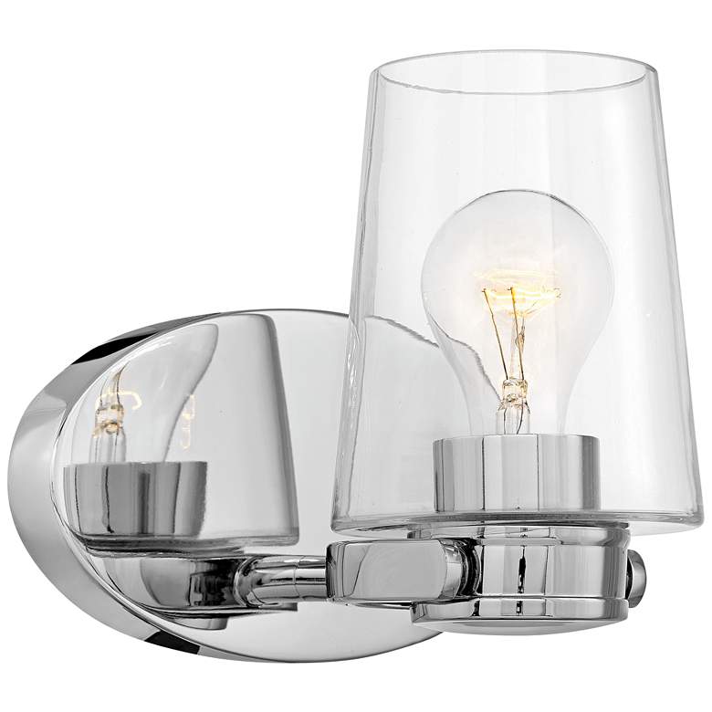 Image 1 Hinkley Branson 7 1/4" High Chrome Wall Sconce