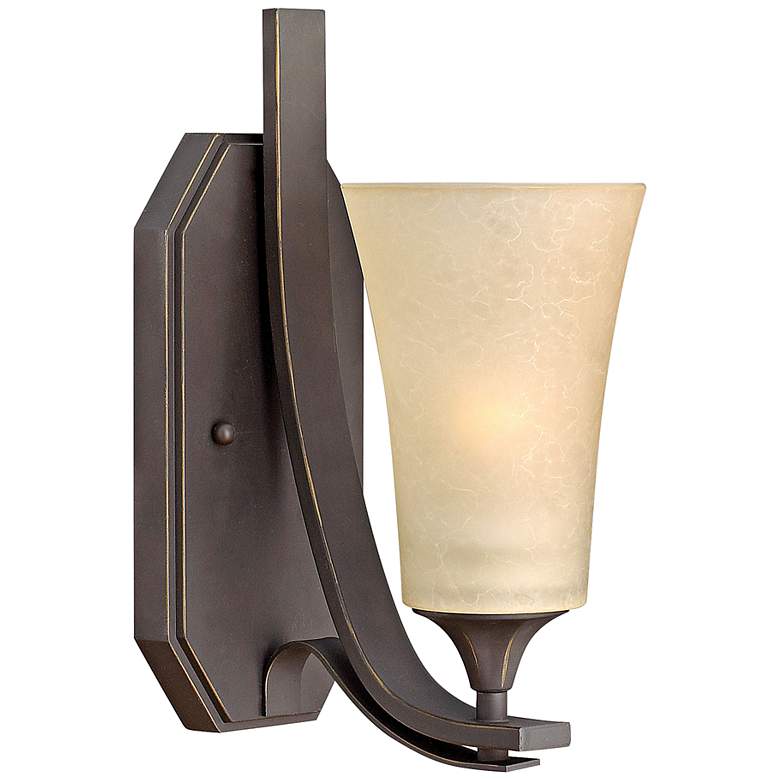 Image 1 Hinkley Brantley 12 1/4 inchH Oil-Rubbed Bronze Wall Sconce