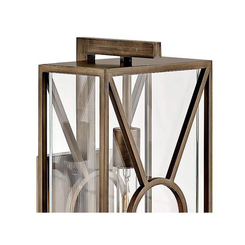 Image 2 Hinkley Brixton 18 3/4"H Burnished Bronze Outdoor Wall Light more views