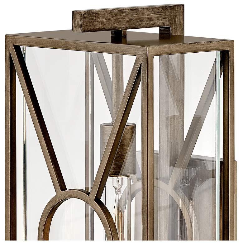 Image 4 Hinkley Brixton 18 3/4"H Burnished Bronze Outdoor Wall Light more views