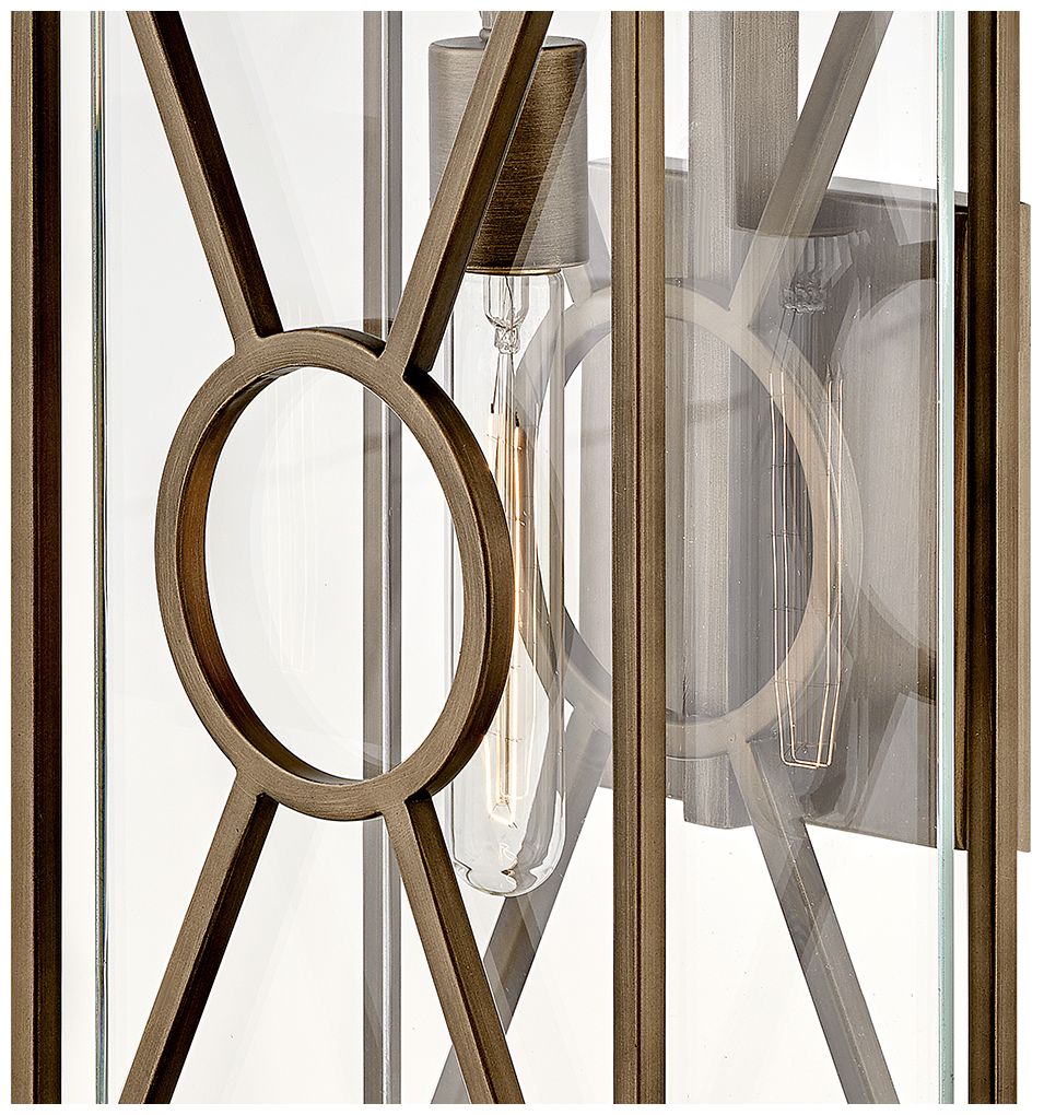 Image 5 Hinkley Brixton 18 3/4"H Burnished Bronze Outdoor Wall Light more views