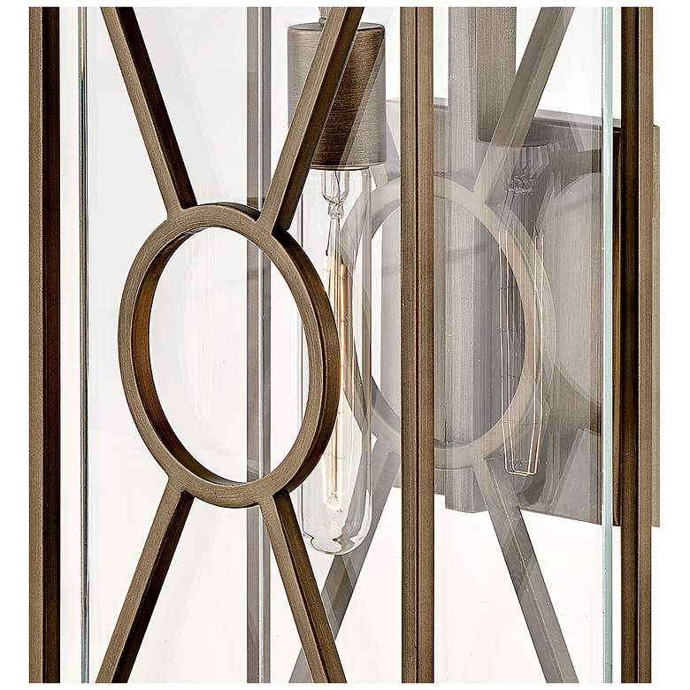 Image 5 Hinkley Brixton 18 3/4"H Burnished Bronze Outdoor Wall Light more views