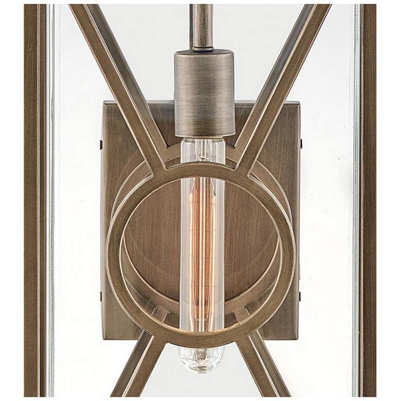 Image 7 Hinkley Brixton 18 3/4"H Burnished Bronze Outdoor Wall Light more views