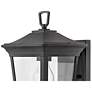 4_Hinkley Bromley 12" High Black Finish Small Outdoor Wall Lantern Light more views
