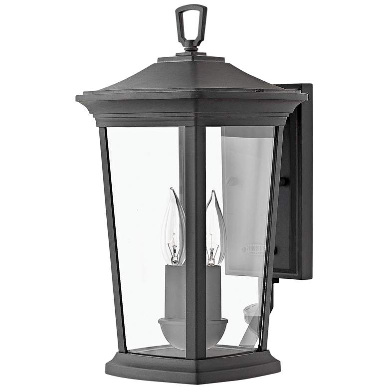 Image 2 Hinkley Bromley 15 1/2 inch High Museum Black Outdoor Wall Light