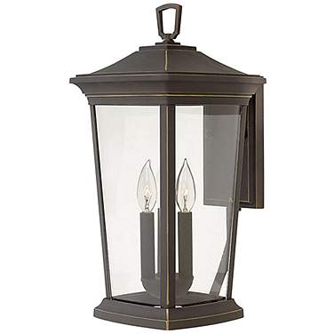 Hinkley Bromley 19 1/4" High Rubbed Bronze Outdoor Lantern Wall Light