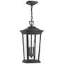 2_Hinkley Bromley 19 1/4" High Museum Black Outdoor Hanging Light