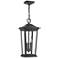 Hinkley Bromley 19 1/4" High Museum Black Outdoor Hanging Light