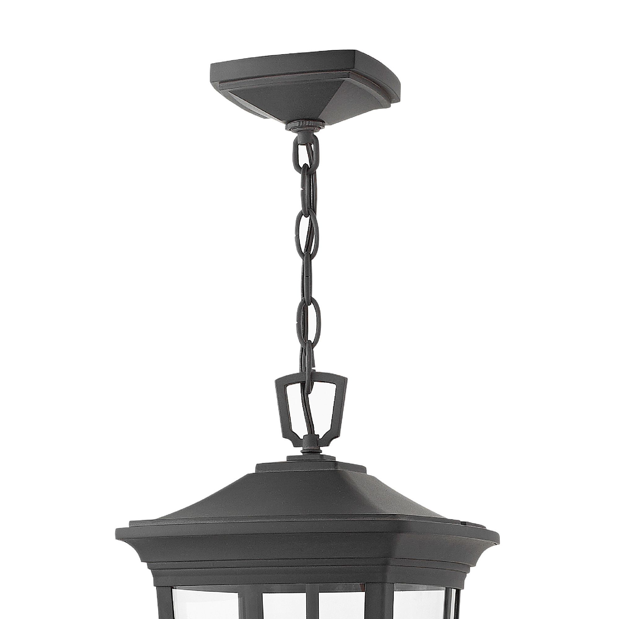 Image 5 Hinkley Bromley 19 1/4" High Museum Black Outdoor Hanging Light more views