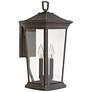 Hinkley Bromley 19 1/4" High Rubbed Bronze Outdoor Lantern Wall Light