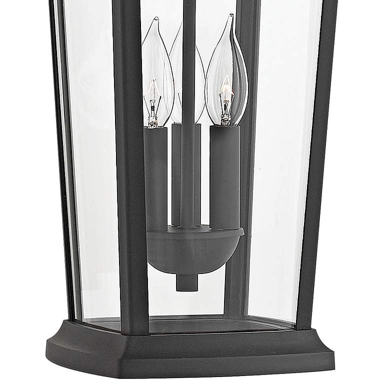 Image 3 Hinkley Bromley 19 1/4"H Museum Black Outdoor Hanging Light more views