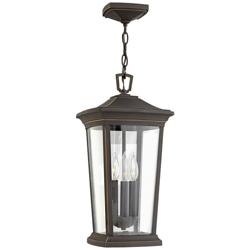 Hinkley Bromley 19&quot; High Oil Rubbed Bronze Outdoor Hanging Light