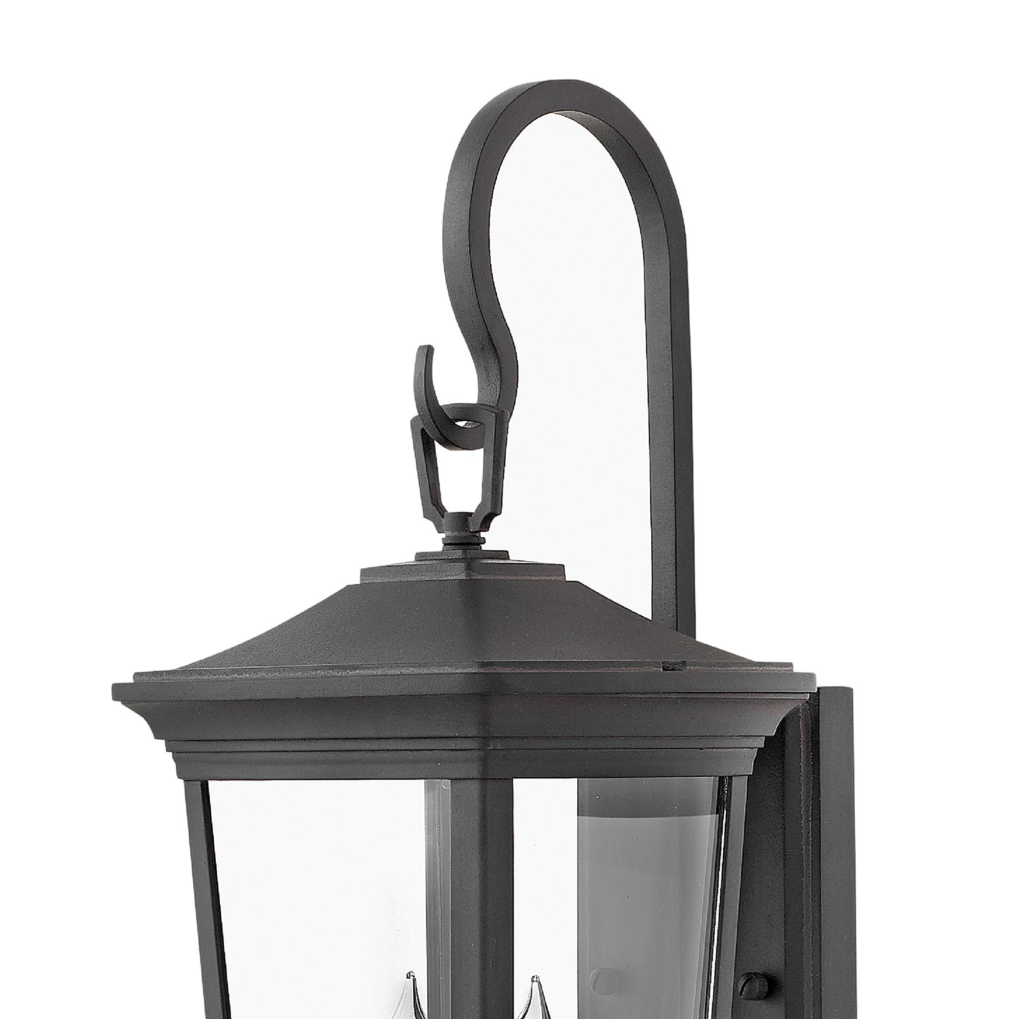 Image 5 Hinkley Bromley 20" High Museum Black Outdoor Lantern Wall Light more views