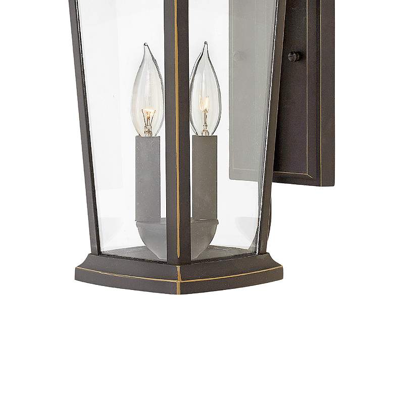 Image 4 Hinkley Bromley 20"H Bronze LED 2-Light Outdoor Wall Light more views
