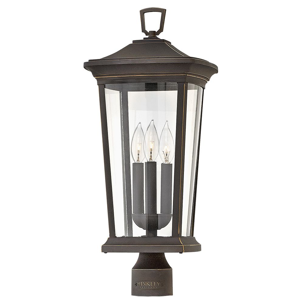 Image 4 Hinkley Bromley 22 1/2" High Oil Rubbed Bronze Outdoor Post Light more views