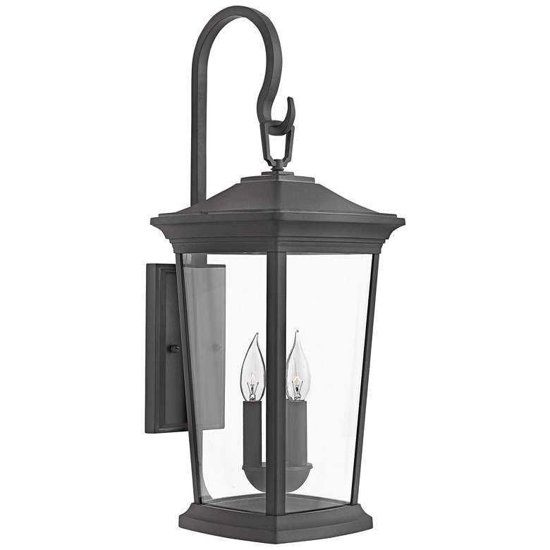 Image 2 Hinkley Bromley 24 3/4 inch High Museum Black Outdoor Wall Light