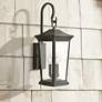1_Hinkley Bromley 24 3/4" High Museum Black Outdoor Wall Light