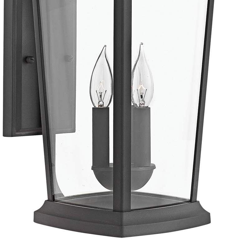 Image 3 Hinkley Bromley 24 3/4" High Museum Black Outdoor Wall Light more views