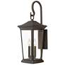 1_Hinkley Bromley 24 3/4"H Bronze 3-Light Outdoor Wall Light