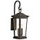 Hinkley Bromley 24 3/4"H Bronze 3-Light Outdoor Wall Light