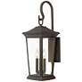 2_Hinkley Bromley 24 3/4"H Bronze 3-Light Outdoor Wall Light more views