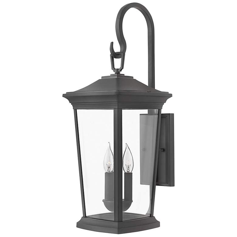 Image 2 Hinkley Bromley 24 3/4"H Museum Black 3-Light LED Outdoor Wall Light more views