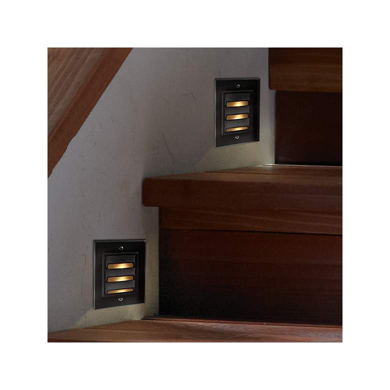 Image 1 Hinkley Bronze Finish Vertical Step or Deck Light