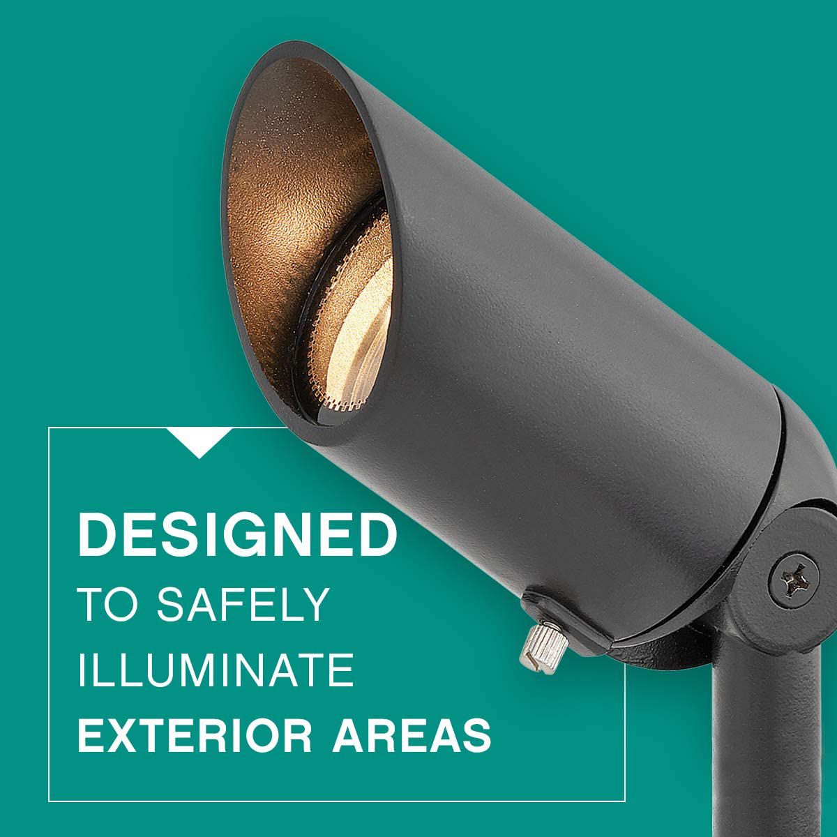 Hinkley Bronze Low Voltage Landscape Spotlight in scene