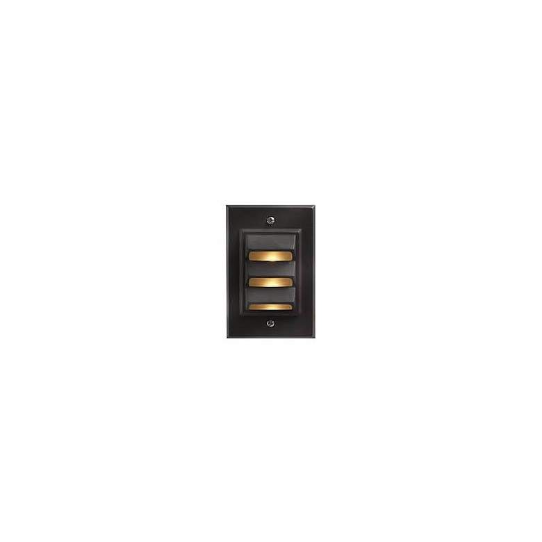 Image 1 Hinkley Bronze Vertical 12 Volt LED Deck Light