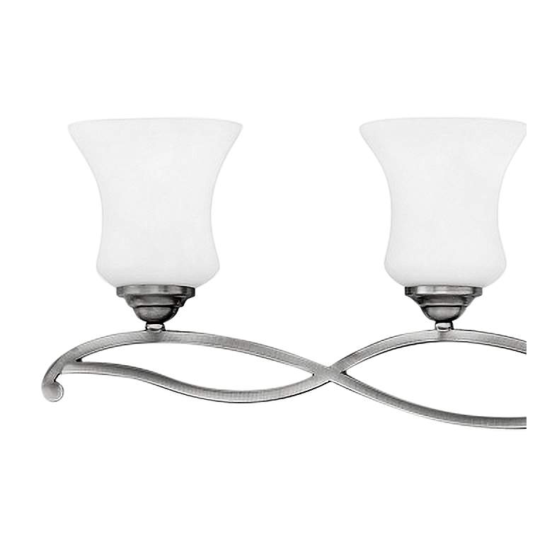 Image 3 Hinkley Brooke 41 1/2" Wide 5-Light Antique Nickel Bath Light more views