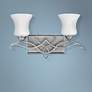1_Hinkley Brooke Collection 16 1/2" Wide 2-Light Bathroom Wall Light