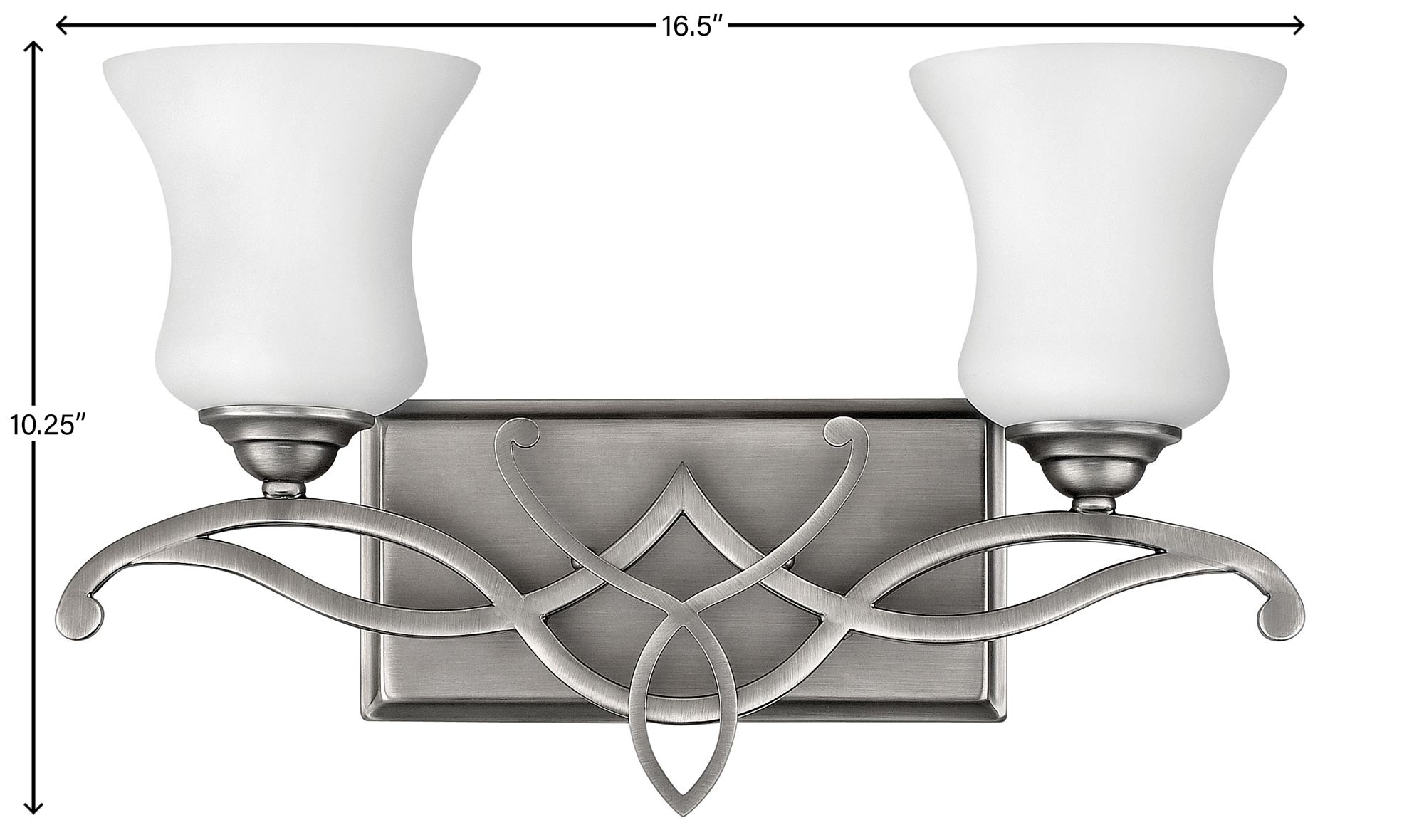 Image 7 Hinkley Brooke Collection 16 1/2" Wide 2-Light Bathroom Wall Light more views