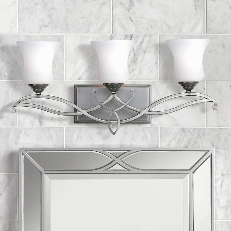 Image 1 Hinkley Brooke Collection 24 inch Wide Bathroom Wall Light
