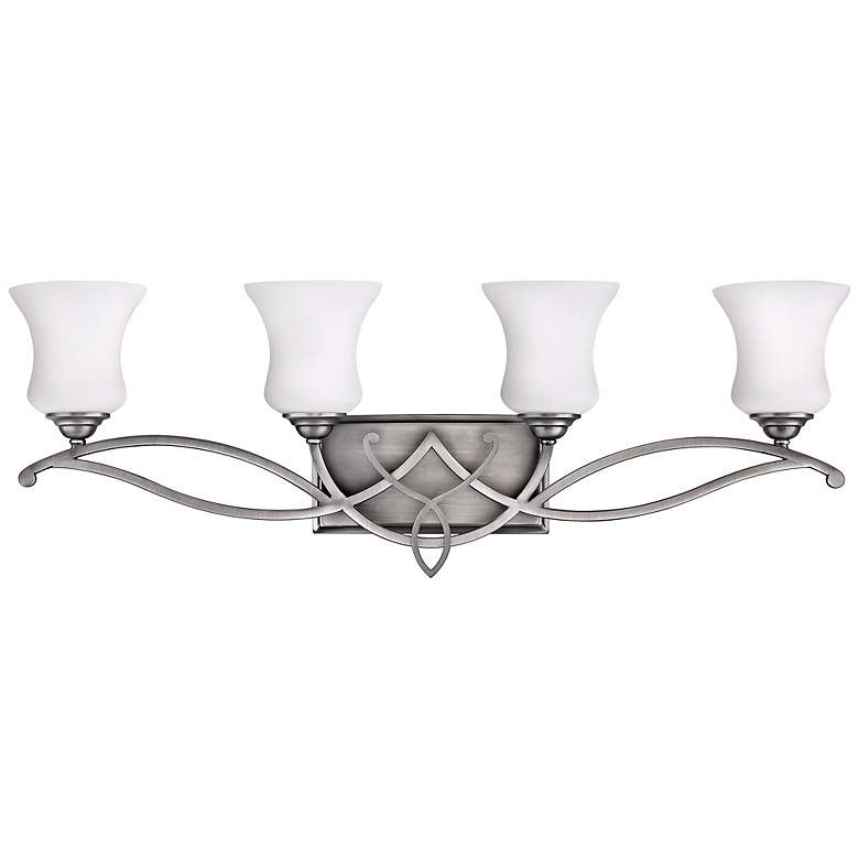 Image 2 Hinkley Brooke Collection 31 1/4" Wide 4-Light Bathroom Wall Light