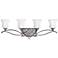 Hinkley Brooke Collection 31 1/4" Wide 4-Light Bathroom Wall Light