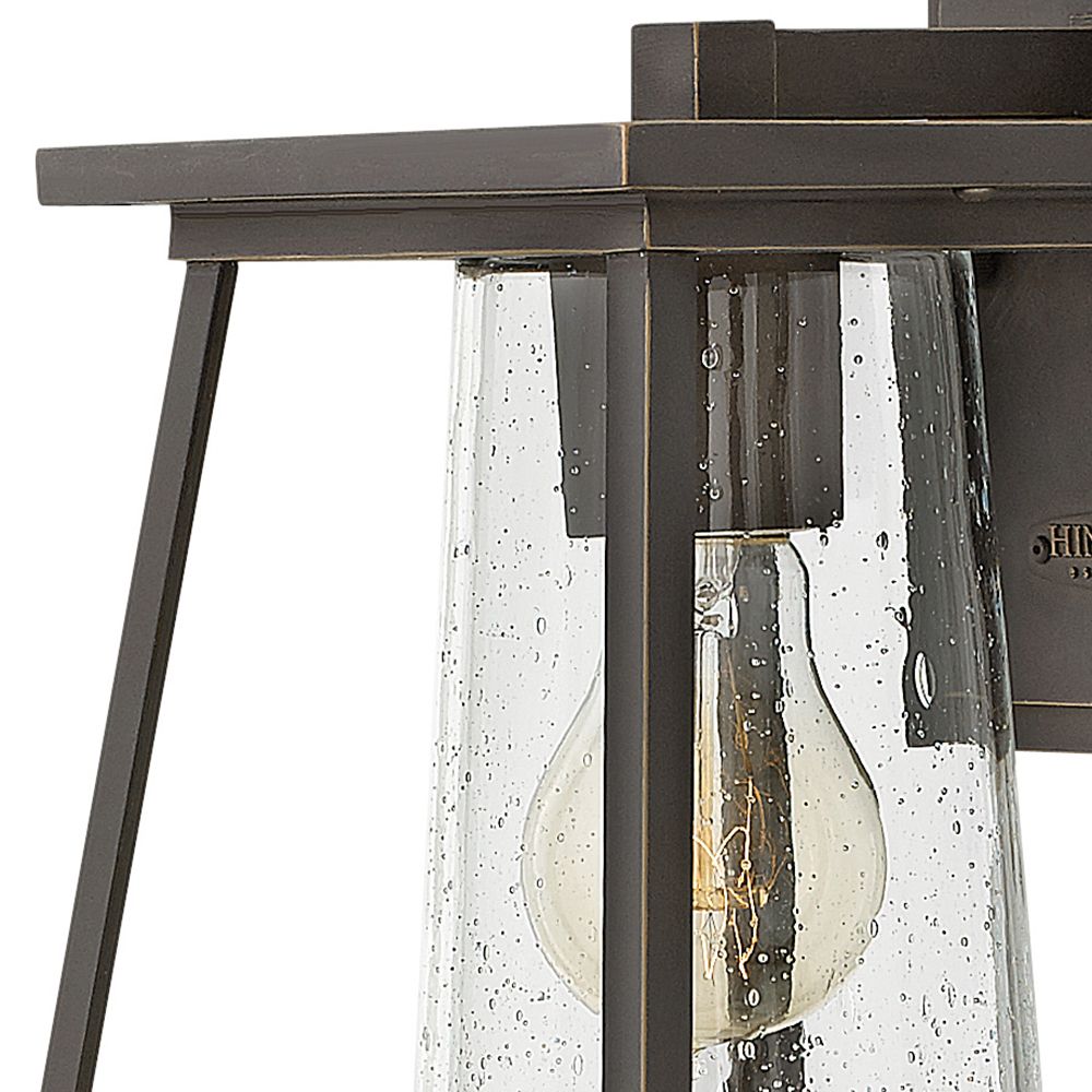 Image 4 Hinkley Burke 10 3/4" High Bronze and Clear Glass Outdoor Wall Light more views