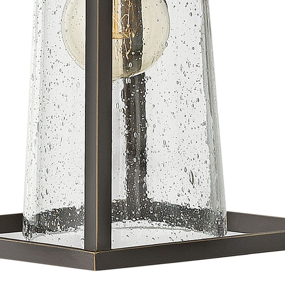 Image 5 Hinkley Burke 10 3/4" High Bronze and Clear Glass Outdoor Wall Light more views