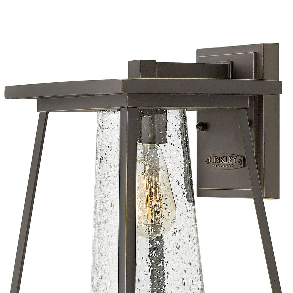 Thumbnail3 of Hinkley Burke 14" High Bronze and Clear Glass Outdoor Wall Light more views