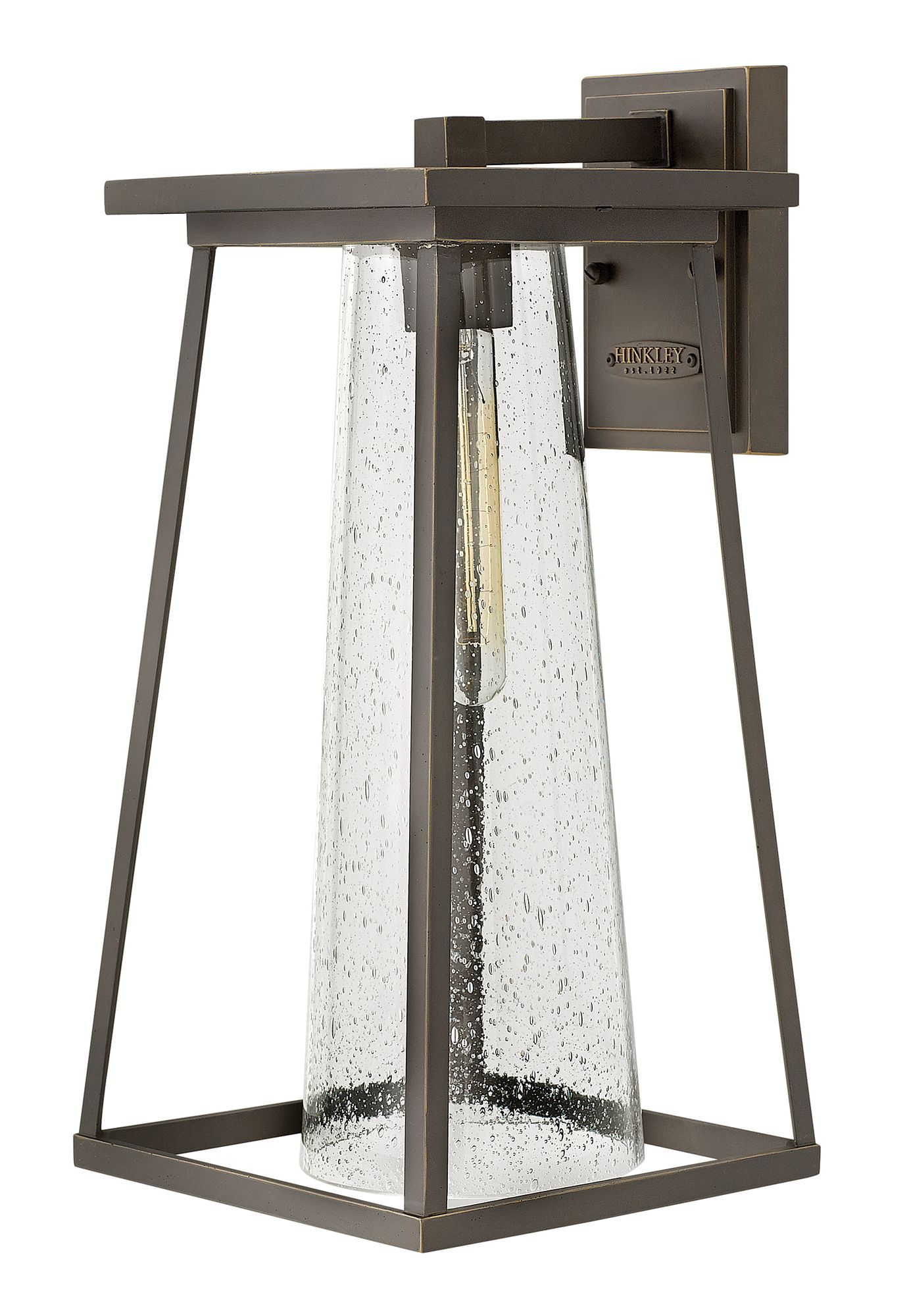 Image 2 Hinkley Burke 16 3/4" High Bronze and Clear Glass Outdoor Wall Light more views