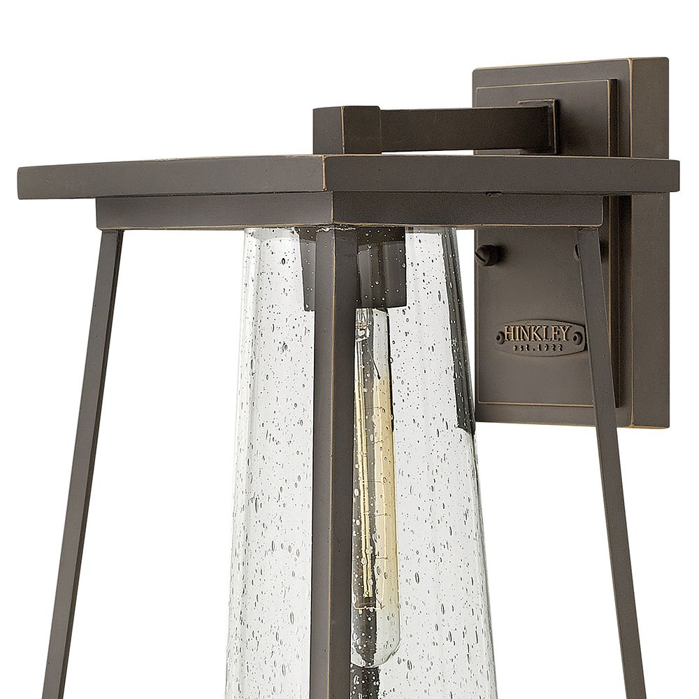 Image 3 Hinkley Burke 16 3/4" High Bronze and Clear Glass Outdoor Wall Light more views