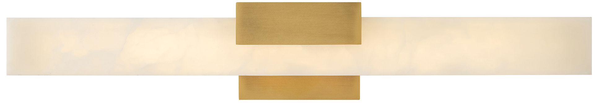 Hinkley Cadiz Large LED Vanity 30" Heritage Brass